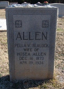 Pella V. <I>Blalock</I> Allen 