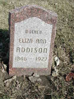 Eliza Ann <I>Hutto</I> Addison 
