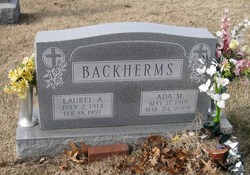 Laurel A. Backherms Sr.