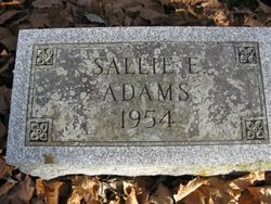 Sallie E. Adams 