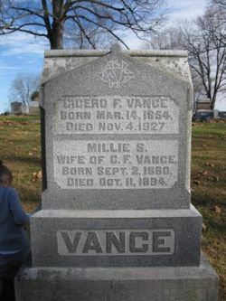 Millie S. <I>Adams</I> Vance 