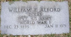 William Ernest Alford 