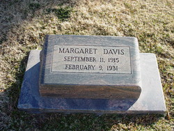 Margaret F Davis 