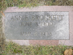 Annie E. <I>Emerick</I> Brockett 