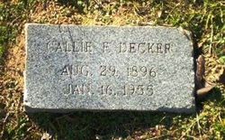 Callie Franklin Decker 
