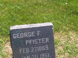 George F Pfister 