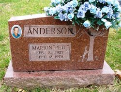 Marion Channing “Pete” Anderson 