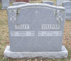 Mary Frances <I>Foley</I> Sullivan 