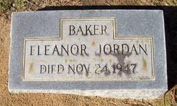 Eleanor Pierce <I>Jordan</I> Baker 