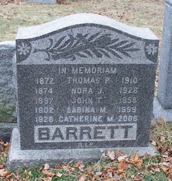 Nora J. <I>Costello</I> Barrett 