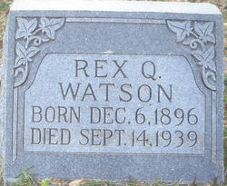 Rex Q Watson 