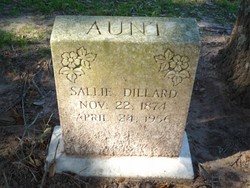 Sarah Jane “Sallie” <I>Hampton</I> Dillard 
