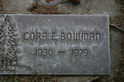 Cora Ena <I>Bell</I> Bowman 
