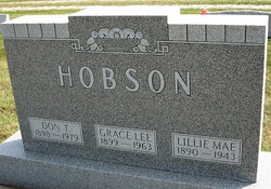 Lillie Mae <I>Denny</I> Hobson 