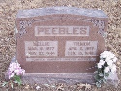 Nellie <I>McBryde</I> Peebles 
