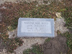 Martha Mae Boyd 