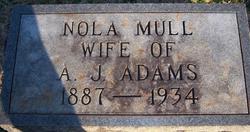 Nola Jane <I>Mull</I> Adams 