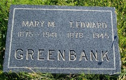 Mary <I>Moore</I> Greenbank 