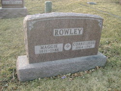 Margaret “Maggie” <I>Stevenson</I> Rowley 