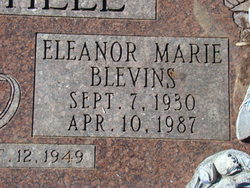 Eleanor Marie <I>Blevins</I> Herschell 