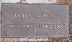Lucille <I>Madison</I> Tannahill 