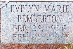 Evelyn Marie Pemberton 