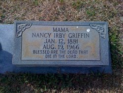 Nancy <I>Irby</I> Griffin 