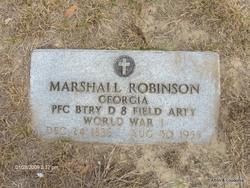 Marshall Monroe Robinson 