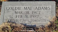 Goldie Mae Adams 