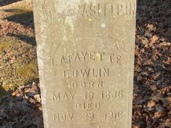 Lafayette Bowlin 