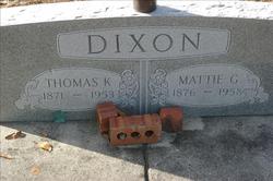 Thomas Kenyon Dixon 