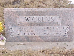 Hazel K Wickens 