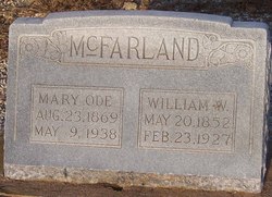 Mary Ode <I>Aldridge</I> McFarland 