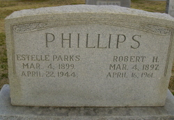Estelle E. <I>Parks</I> Phillips 