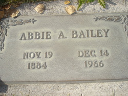 Abigail Aula “Abbie” <I>Griffin</I> Bailey 