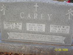Ruby Marie <I>Fink</I> Carey 