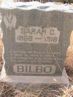 Sarah Catherine “Sallie” <I>Walk</I> Bilbo 