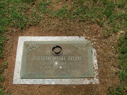 Josephine <I>Moore</I> Bryant 