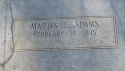 Martin Earl Adams 