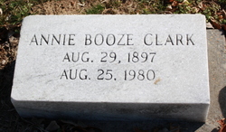Annie <I>Booze</I> Clark 