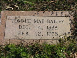 Tommie Mae Bailey 