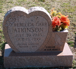 Rebecca <I>Carr</I> Atkinson 