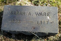 Sarah Ann “Aunt Sack” <I>Myers</I> Ware 