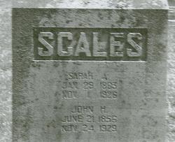 Sarah A. <I>Fulford</I> Scales 