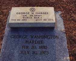 Corp George Washington Hardee 