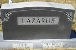 Geraldine <I>Adams</I> Lazarus 