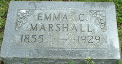 Emma Charlotte <I>Hutchings</I> Marshall 