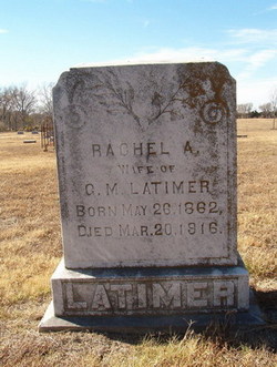 Rachel Ann <I>Floyd</I> Latimer 