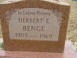 Herbert E. Benge 