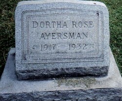 Dortha Rose Ayersman 